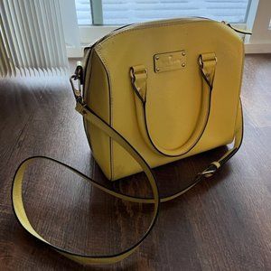 Kate Spade Yellow Domed Satchel